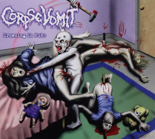 Corpse Vomit: Drowning In Puke [CD]