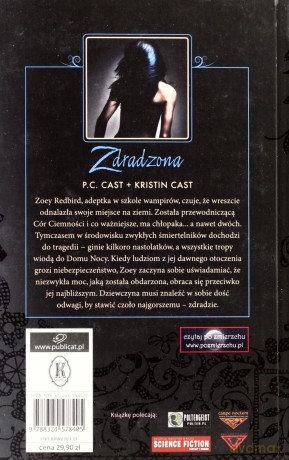 Zdradzona - P.C.Cast, Kristin Cast [KSIĄŻKA]