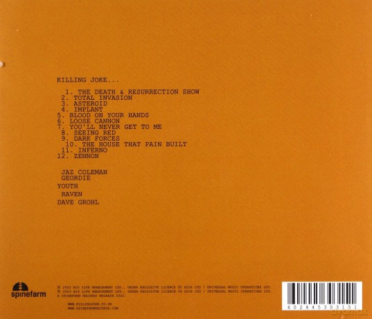 Killing Joke: Killing Joke 2003 [CD]