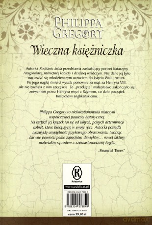 Wieczna Księżniczka (broszurowa) - Philippa Gregory [KSIĄŻKA]
