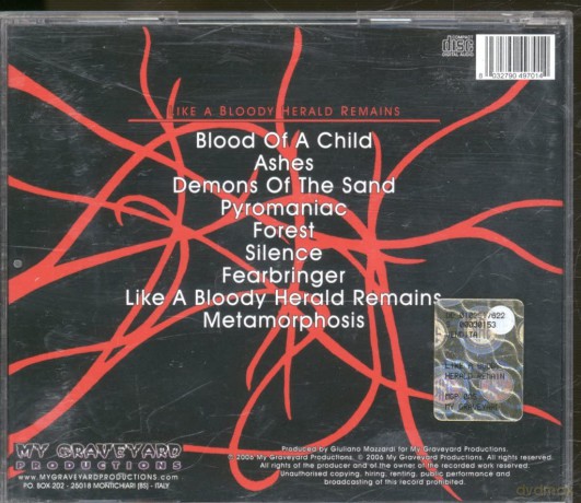 Bloody Herald: Like a Bloody Herald Rema [CD]
