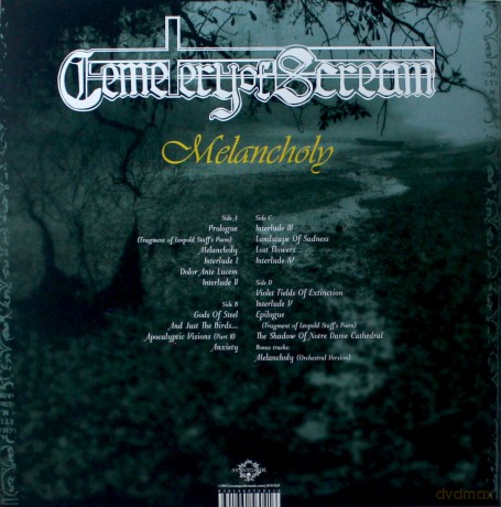 Cemetery Of Scream: Melancholy [Winyl]