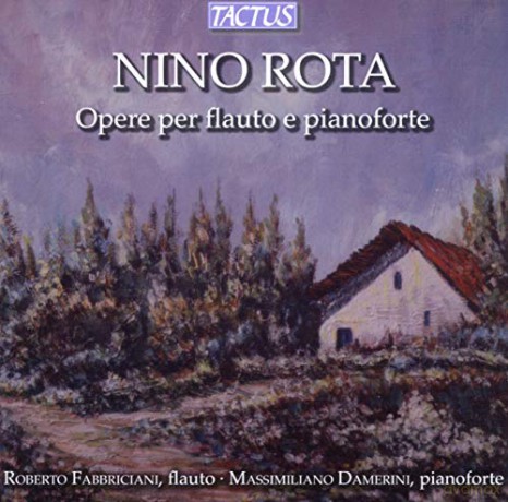 Roberto Fabbriciani: Nino Rota: Works for Flute and Piano [CD]