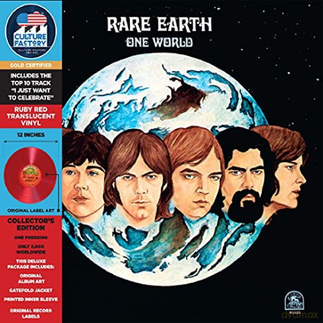 Rare Earth: One World (Red Translucent) [Winyl]