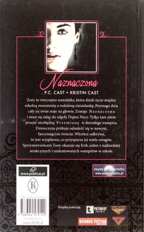 Naznaczona Wyd.II - P.C. Cast, Kristin Cast [KSIĄŻKA]