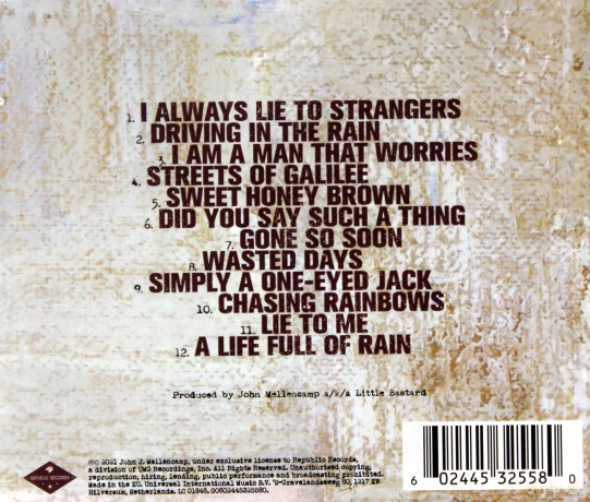 John Mellencamp: Strictly A One Eyed Jack [CD]