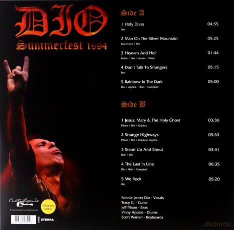 Dio: Summerfest 1994 [Winyl]