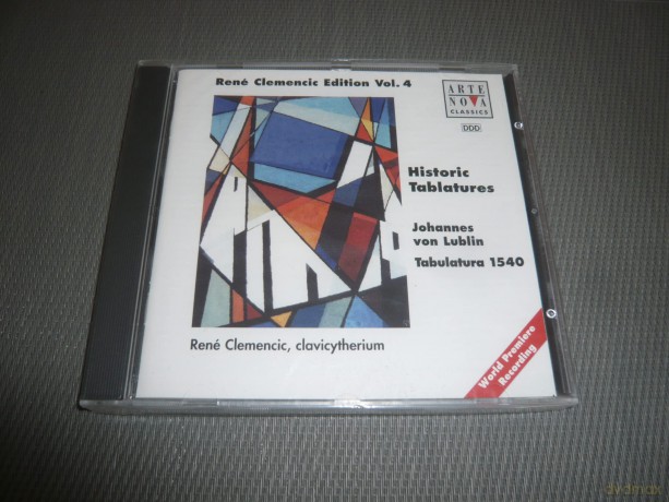 Clemencic Rene': Tabulatura 1540 [CD]
