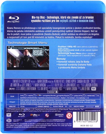 Speed - niebezpieczna prędkość [Blu-Ray]