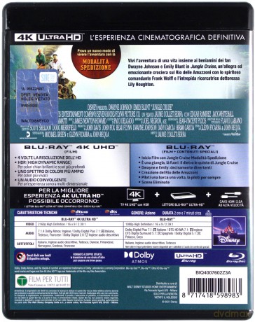 Jungle Cruise (Wyprawa do dżungli) [Blu-Ray 4K]+[Blu-Ray]