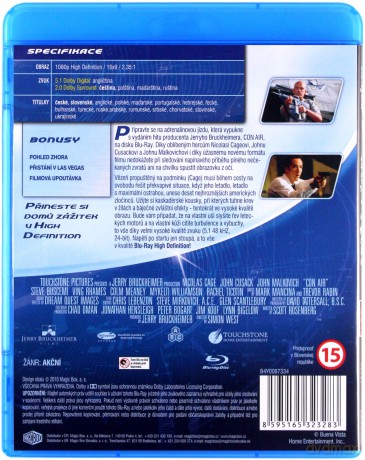 Con Air - Lot skazańców [Blu-Ray]