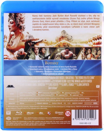 Wielka draka w Chińskiej dzielnicy [Blu-Ray]