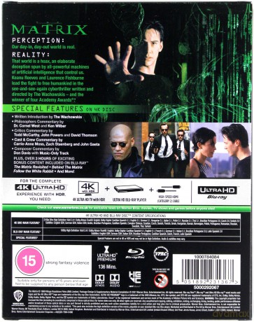 Matrix: Titans of Cult (steelbook) [Blu-Ray 4K]+[2xBlu-Ray]