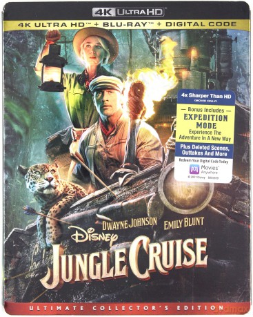 Jungle Cruise (Wyprawa do dżungli) (Disney) [Blu-Ray 4K]+[Blu-Ray]