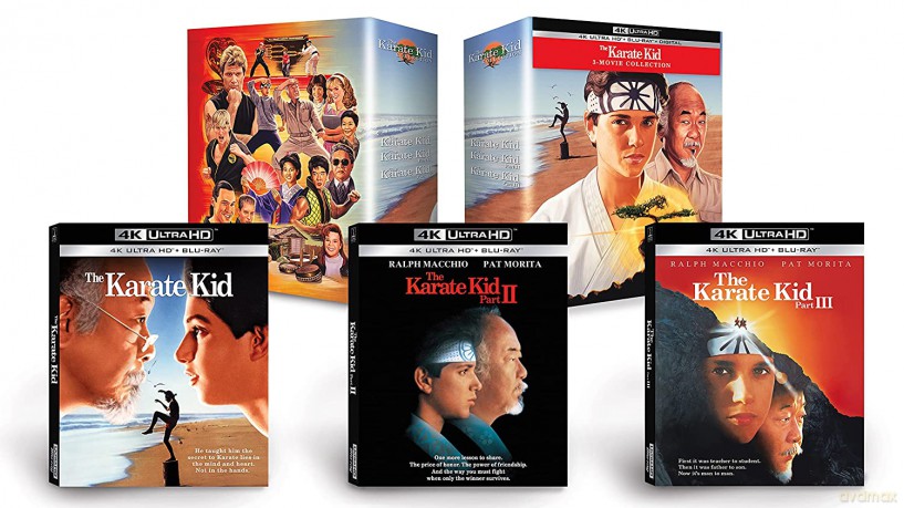 Karate Kid 1-3 [BOX] [3xBlu-Ray 4K]+[3xBlu-Ray]