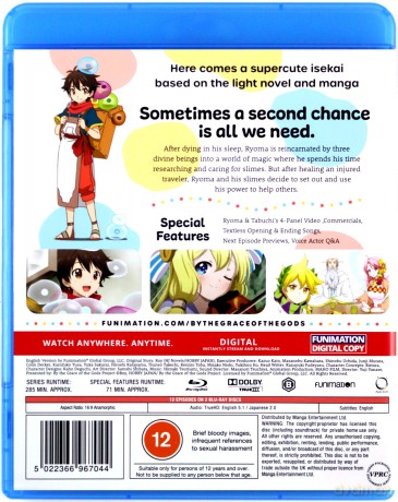 By The Grace Of The Gods Season 1 [2xBlu-Ray]