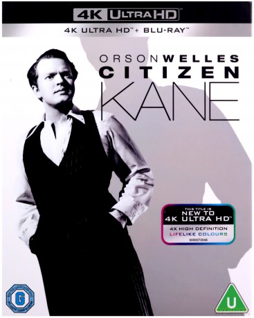 Citizen Kane (1941) (Obywatel Kane) [Blu-Ray 4K]+[Blu-Ray]