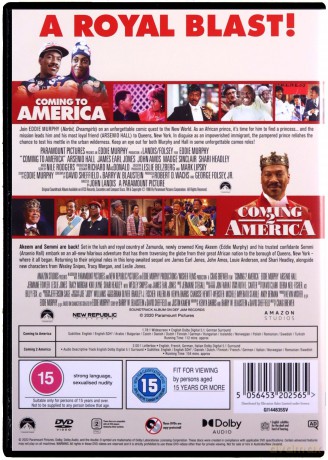 Coming 2 America (Książę w Nowym Jorku 2) [DVD]