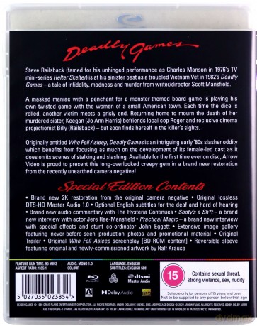 Deadly Games [Blu-Ray]