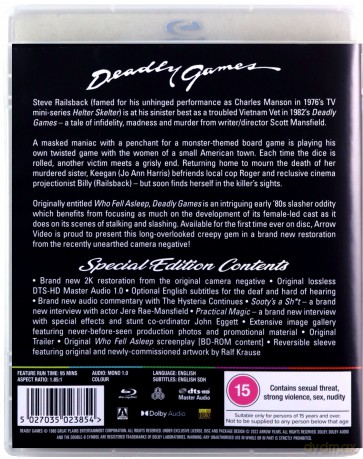Deadly Games [Blu-Ray]