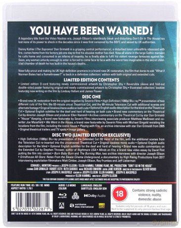 Don't Go In The House (Limited) (Nie wchodź do tego domu) [2xBlu-Ray]