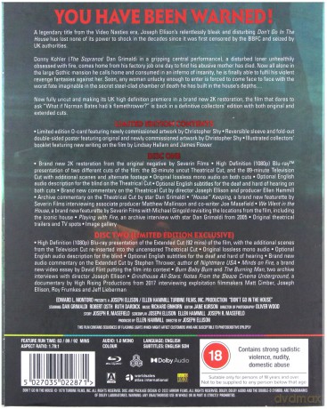 Don't Go In The House (Limited) (Nie wchodź do tego domu) [2xBlu-Ray]