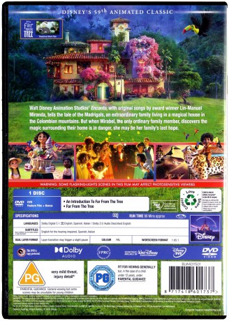 Encanto (Nasze magiczne Encanto) (Disney) [DVD]