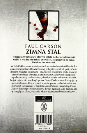 Zimna Stal - Paul Carson [KSIĄŻKA]