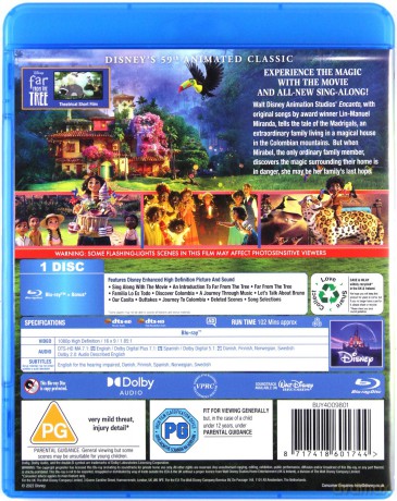 Encanto (Nasze magiczne Encanto) (Disney) [Blu-Ray]