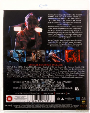 Galaxy Of Terror (Galaktyka terroru) [Blu-Ray]