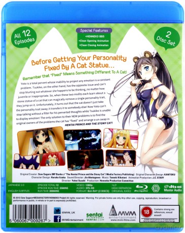 Hentai Prince And The Stoney Cat Collection [2xBlu-Ray]