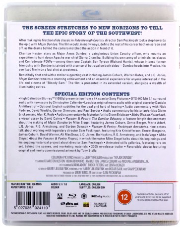 Major Dundee [Blu-Ray]