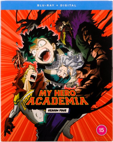 My Hero Academia: Complete Season 4 (Akademia bohaterów) [4xBlu-Ray]