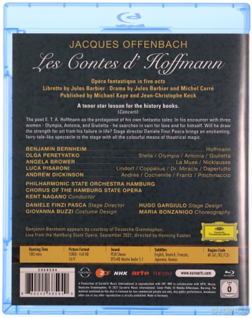 Offenbach: Les Contes D'Hoffmann [Blu-Ray]