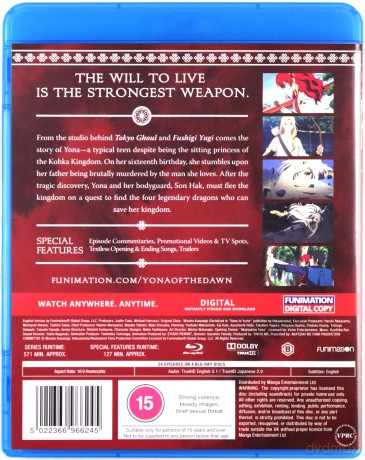 Yona Of The Dawn The Complete Series [4xBlu-Ray]