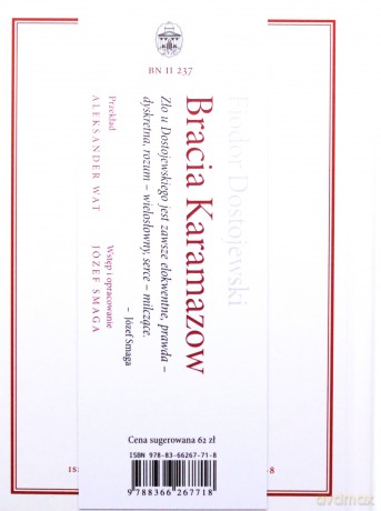 Bracia Karamazow - Fiodor Dostojewski [KSIĄŻKA]