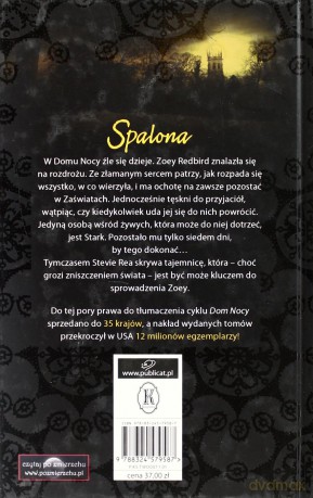 Spalona (twarda) - P.C. Cast, Kristin Cast [KSIĄŻKA]