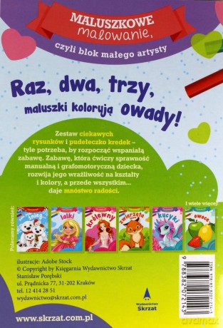 Maluszkowe malowanie. Owady [KSIĄŻKA]