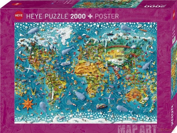 HEYE 2000 el. Nasz świat [PUZZLE]