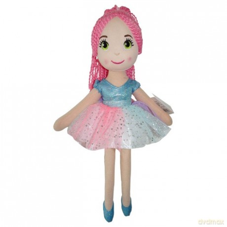 Lalka Adelina różowa 40 cm