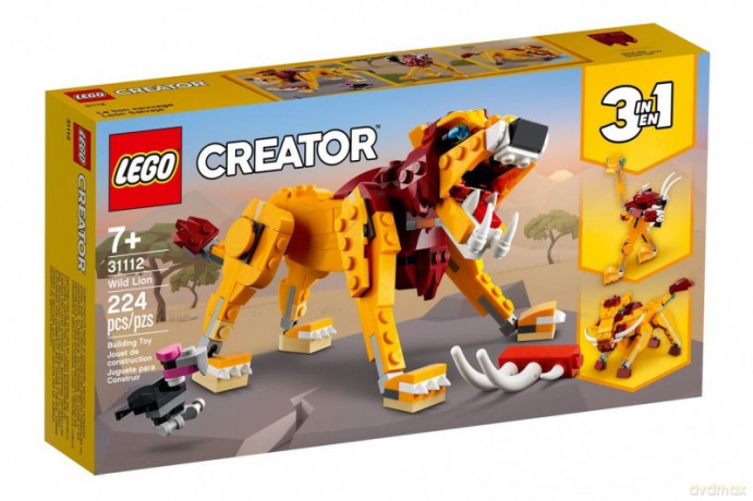 LEGO Creator Dziki lew (31112) [KLOCKI]
