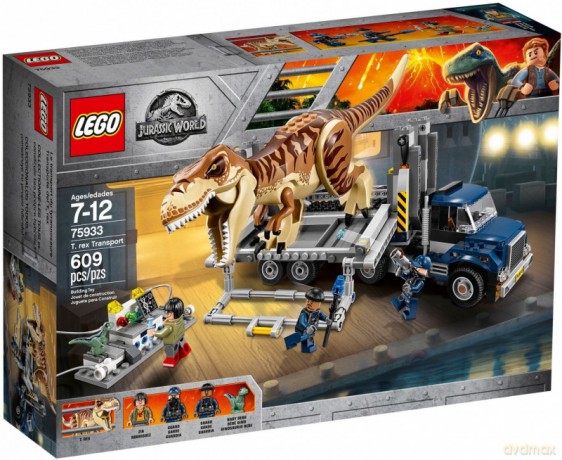 LEGO Jurassic World Transport tyranozaura (75933) [KLOCKI]