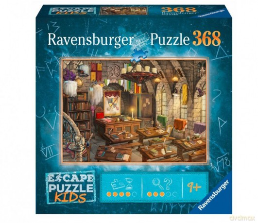 Puzzle dla dzieci 2D Exit. Szkoła Magii 368 el. [PUZZLE]