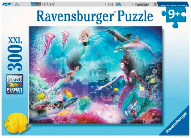 Puzzle dla dzieci 2D Syreny 300 el. [PUZZLE]