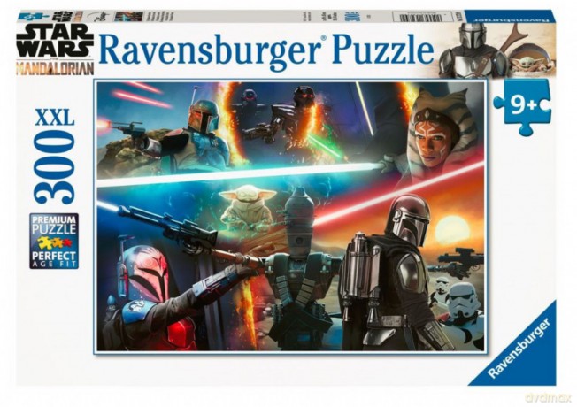 Puzzle dla dzieci 2D The Mandalorian 300 el. [PUZZLE]