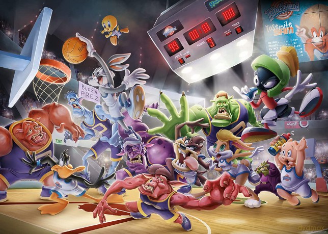 RAVENSBURGER 2D 1000 el. Space Jam [PUZZLE]