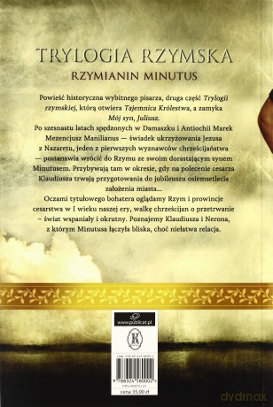 Trylogia Rzymska Rzymianin Minutus - Mika Waltari [KSIĄŻKA]