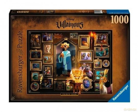 RAVENSBURGER 2D 1000 el. Villainous. Rogaty Król [PUZZLE]