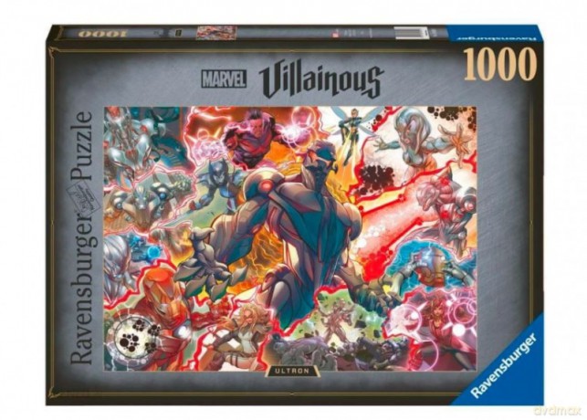 RAVENSBURGER 2D 1000 el. Villainous. Ultron [PUZZLE]