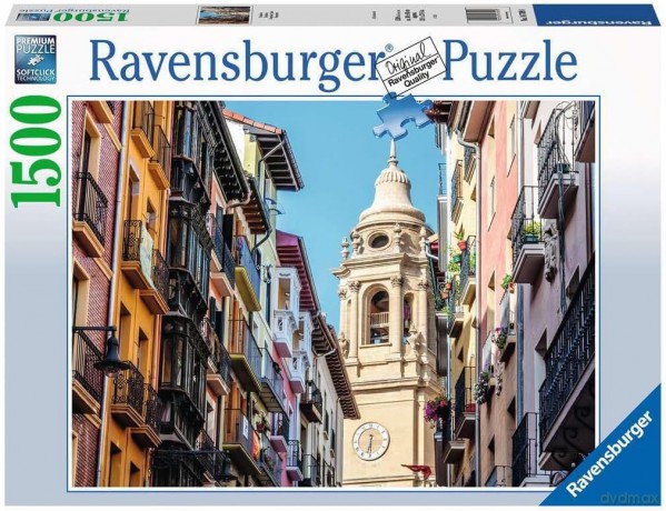 RAVENSBURGER 2D 1500 el. Pamplona [PUZZLE]